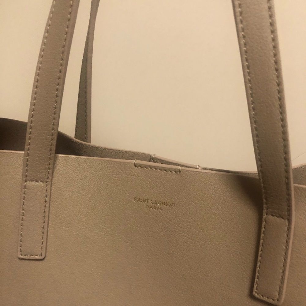 (New) Saint Laurent Bold shopping tote nude - Picture 3 of 15